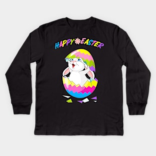 Happy Easter Kids Long Sleeve T-Shirt